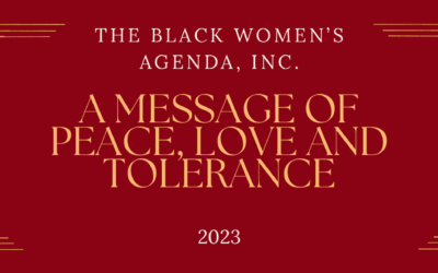 A MESSAGE OF PEACE, LOVE AND TOLERANCE