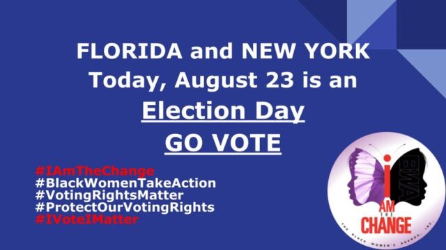 Florida & New York, it's Elecetion Day.
#VOTE 
#IAmTheChange #IVoteIMatter