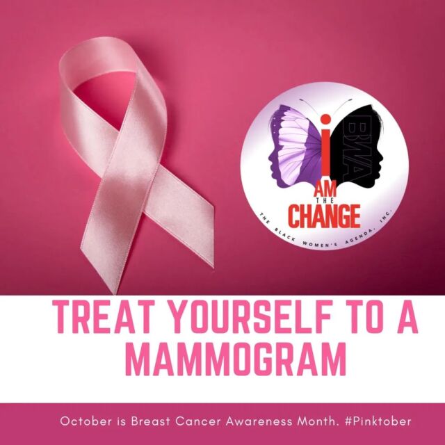 October is Breast Cancer Awareness Month! 

Treat yourself to a mammogram.

Let's come together to raise awareness, support survivors, and honor those we've lost. Regular check-ups and early detection save lives. 

Share this post to spread the word! 💕 #BreastCancerAwareness #PinkOctober"